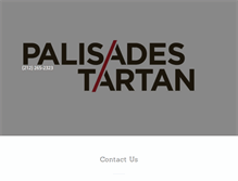 Tablet Screenshot of palisadestartan.com